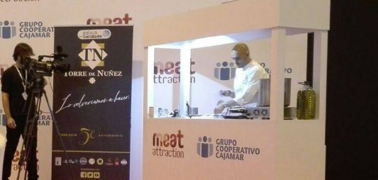 Showcooking con Cuatro Pasos en Meat Attraction