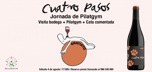 (Español) ¡Recibimos agosto con una clase de pilatgym y cata de nuestros vinos!