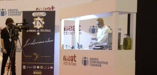 Showcooking with Cuatro Pasos in Meat Attraction